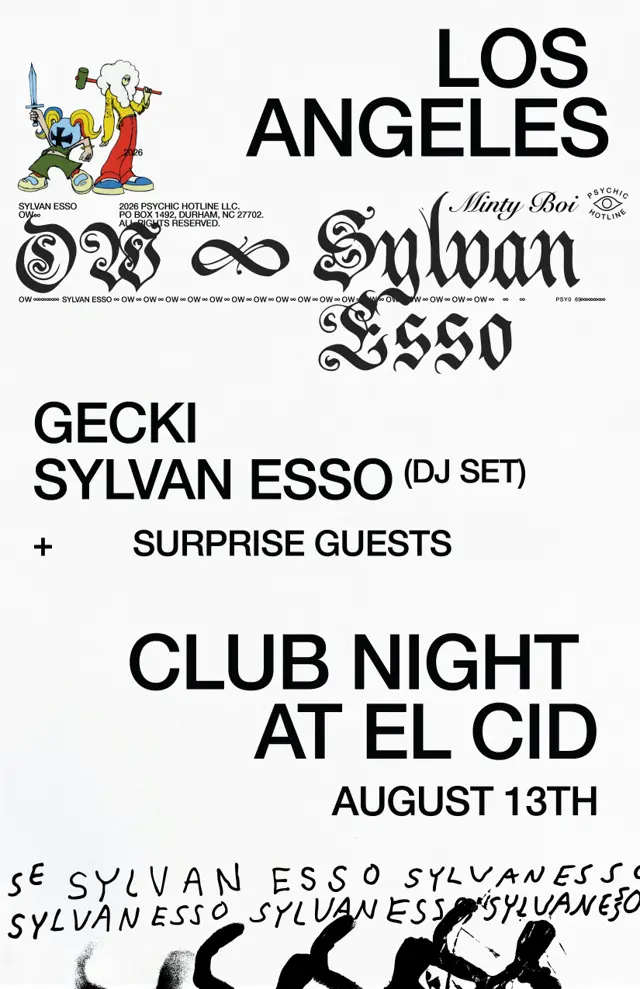 Minty Boi Pres: Sylvan Esso (DJ set) In LA