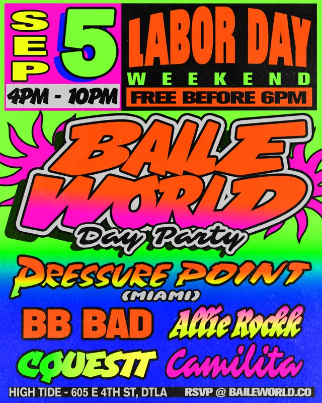 Baile World Labor Day Party