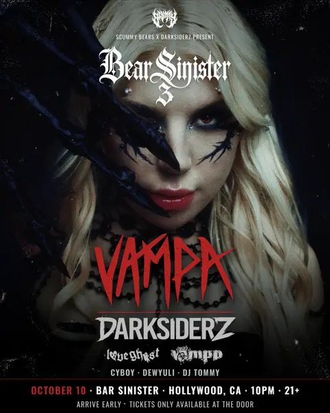 Scummy Bears & Darksiderz present Bear Sinister III feat. VAMPA
