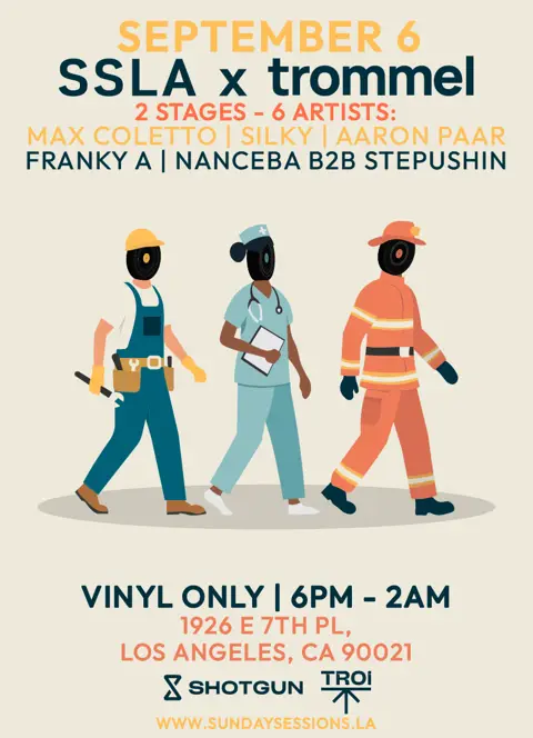 Sunday Sessions LA x trommel (Vinyl Only) Open Air