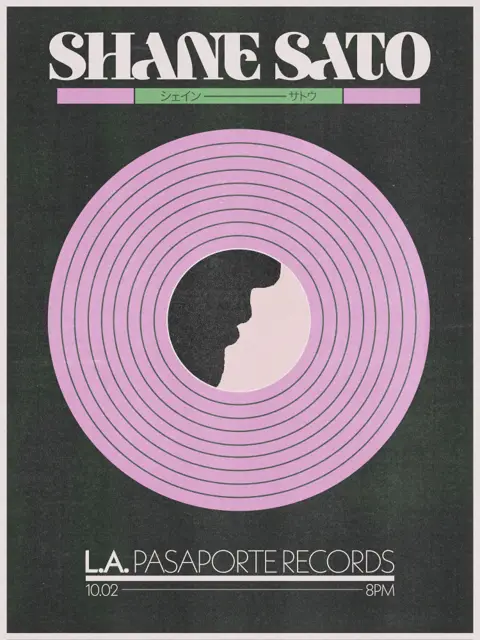 Shane Sato at Pasaporte Records in Highland Park