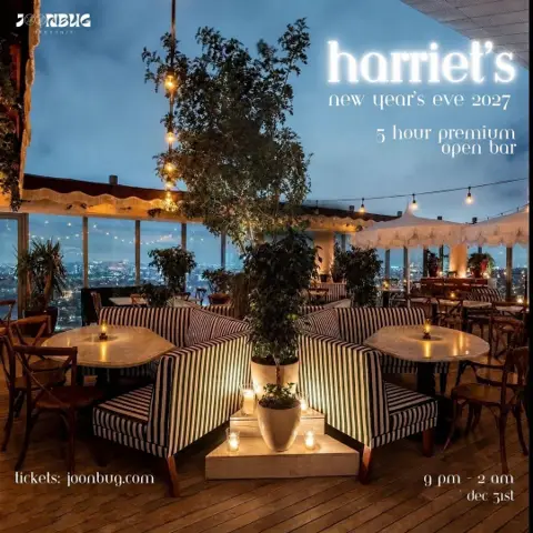 Harriet's Rooftop - 1 Hotel NYE 27 LA