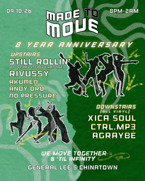Made to Move 8 Year Anniversary