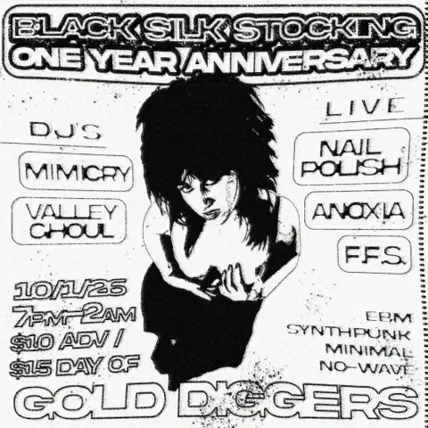 Black Silk Stocking // 1 Year Anniversary