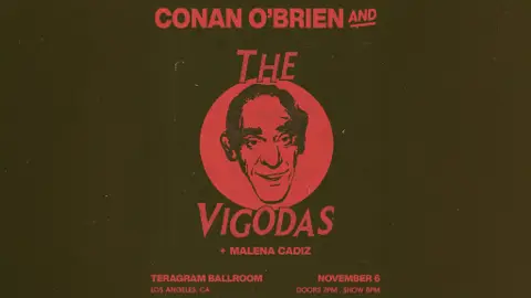 Conan O'Brien and The Vigodas