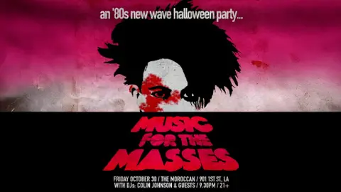 Music for the Masses: Dark 80's New Wave Halloween
