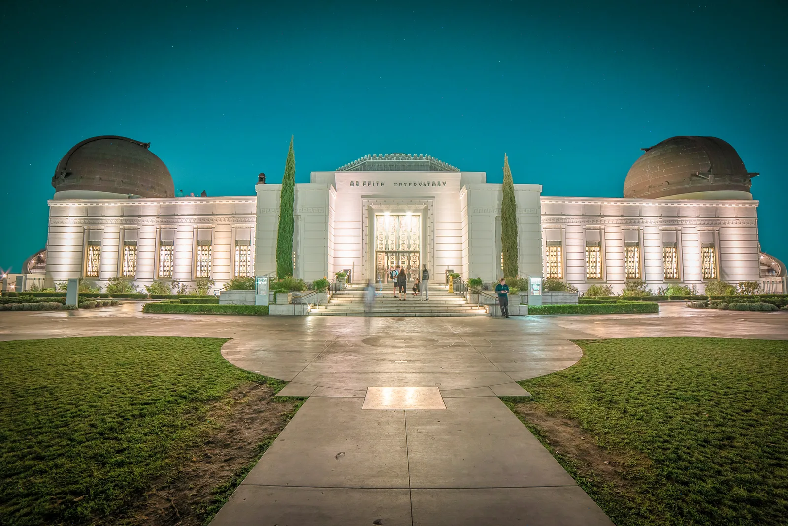 Griffith Observatory overlooking Los Angeles