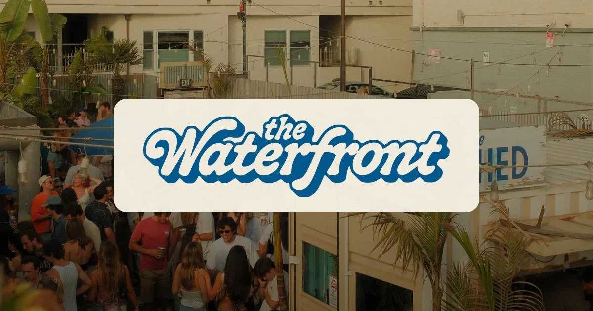 The Waterfront in Venice, a beachfront Californian restaurant and bar