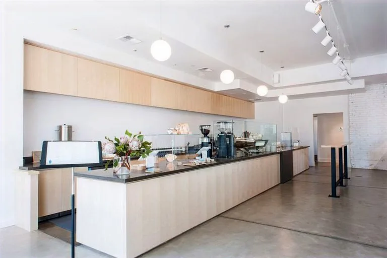 Blue Bottle Coffee counter, Los Feliz