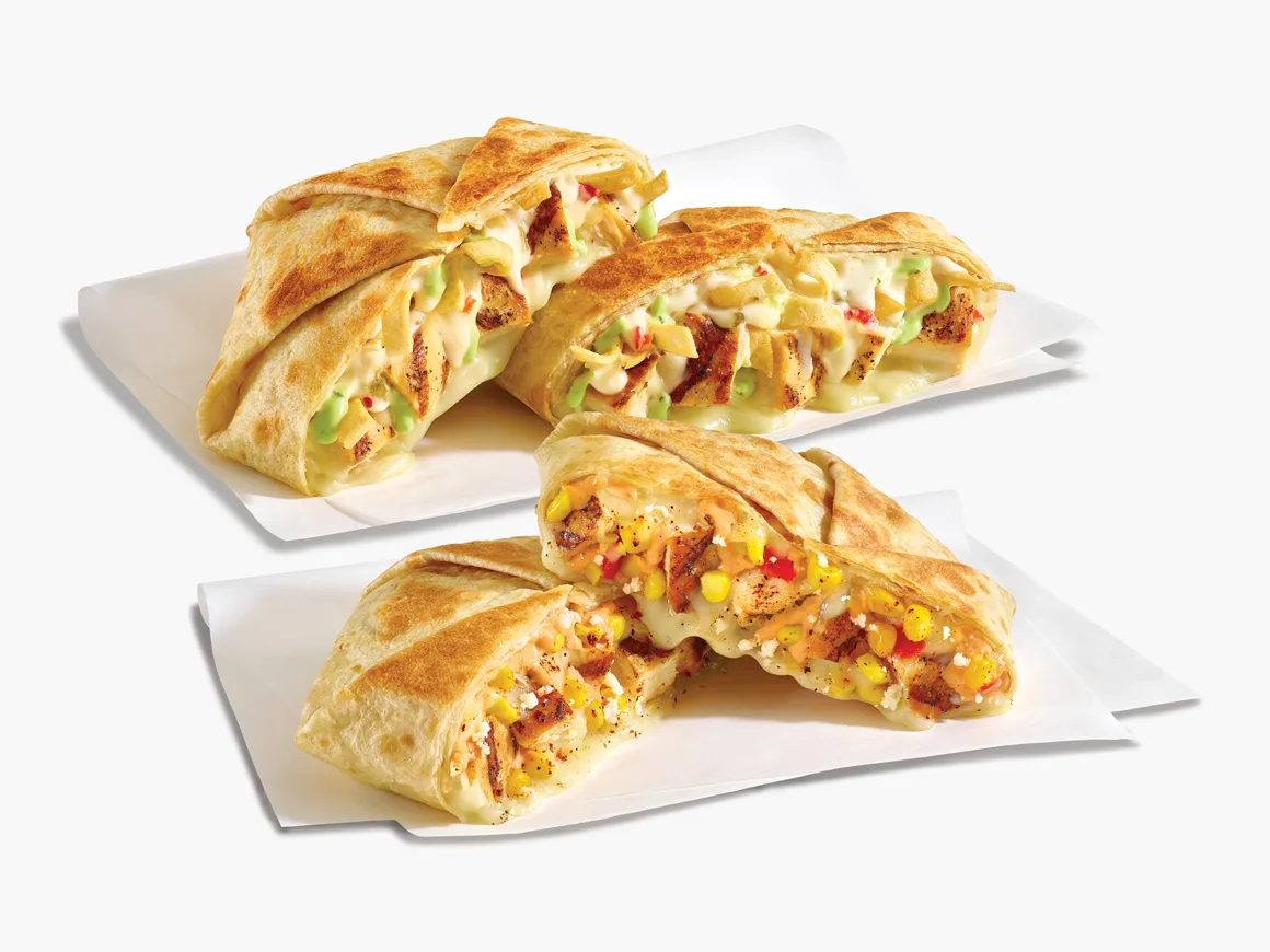 El Pollo Loco loaded quesadillas