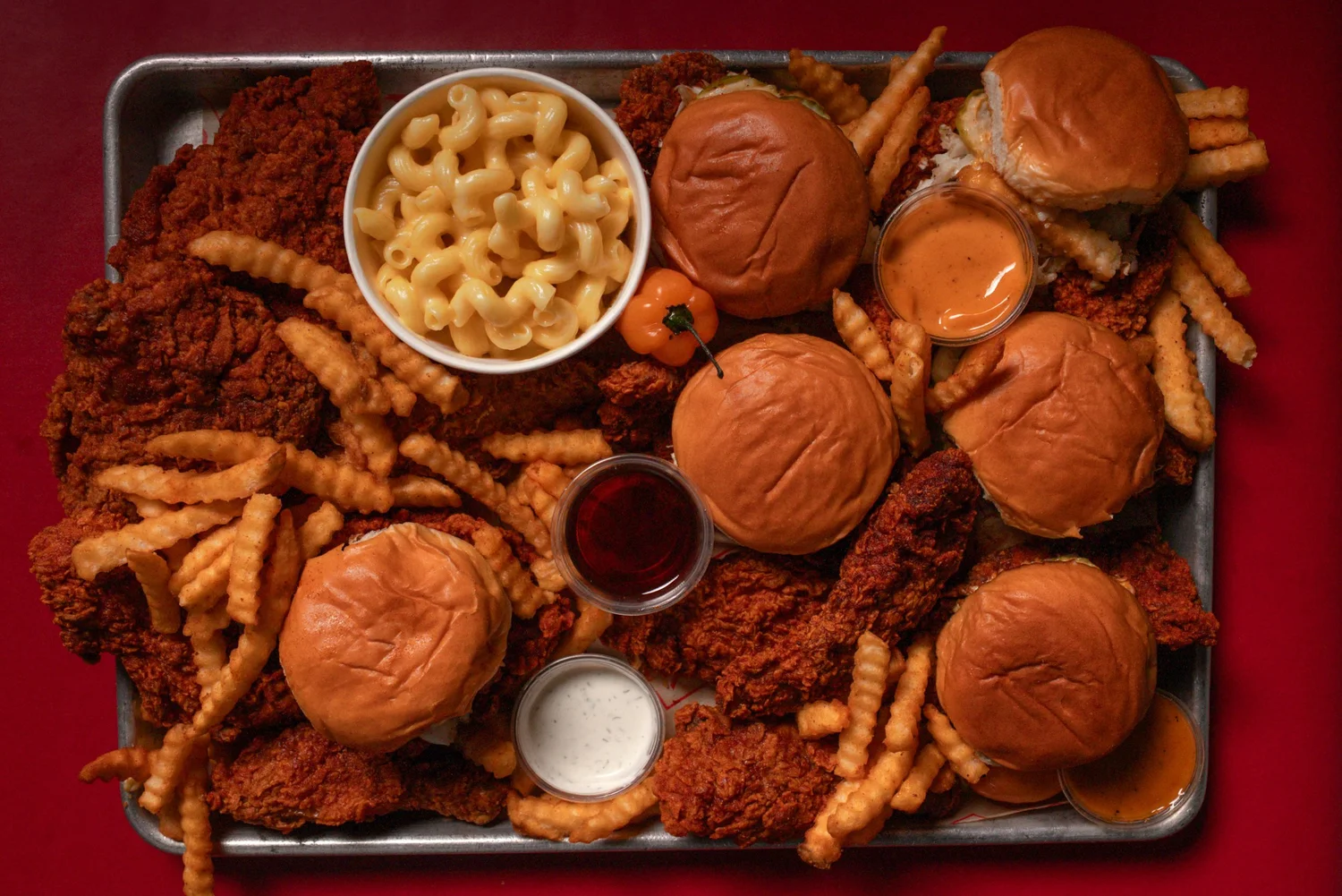 Main Chick Nashville-style hot chicken sandwich