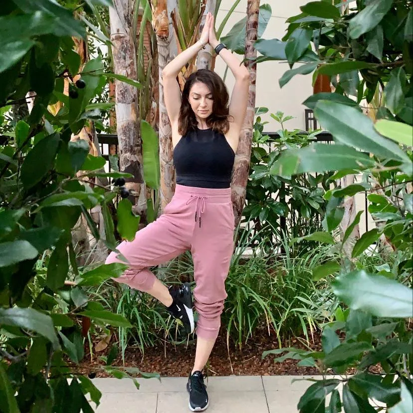 Sunday outdoor yoga class at Johnny Carson Park in Burbank