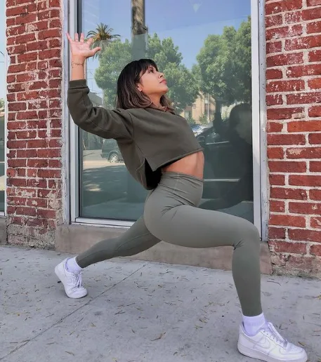 Outdoor yoga class hosted by One Down Dog in Echo Park