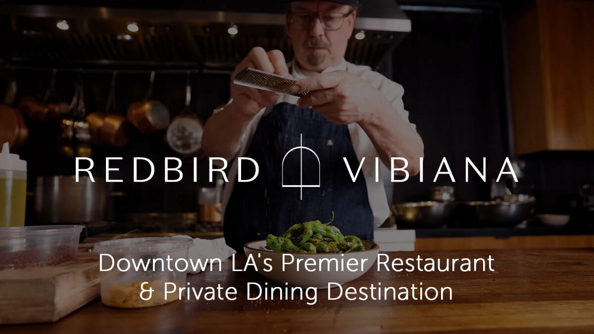 Redbird LA, Modern American dining in the former Vibiana rectory, Downtown LA