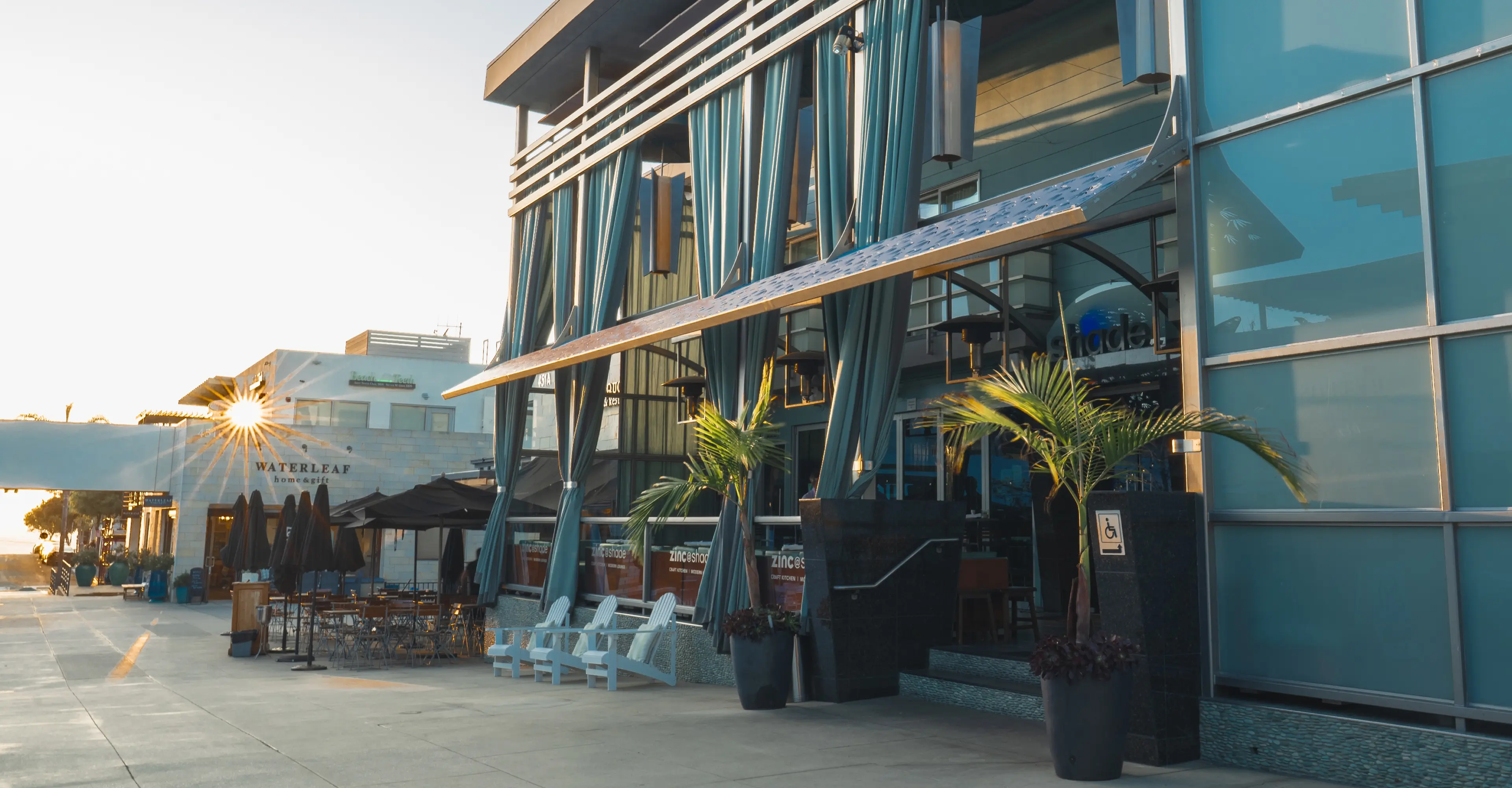 Rooftop SkyDeck pool bar at Shade Hotel, Manhattan Beach