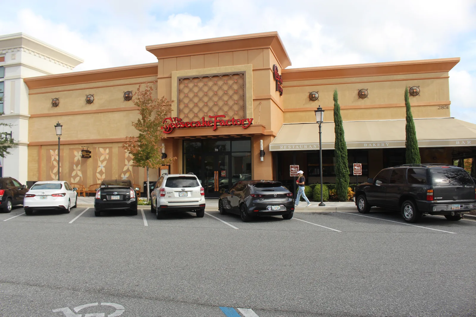 The Cheesecake Factory at the Redondo Beach harbor