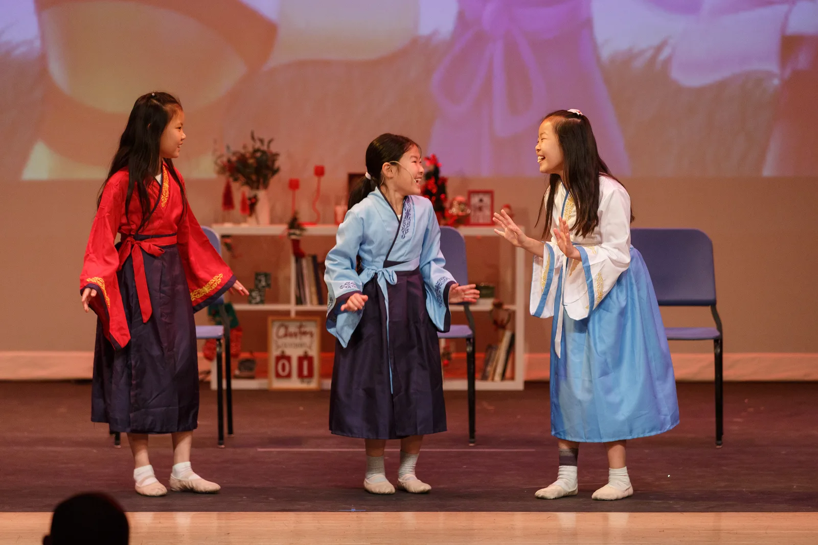 iStage Entertainment actors performing on stage at an event in LA
