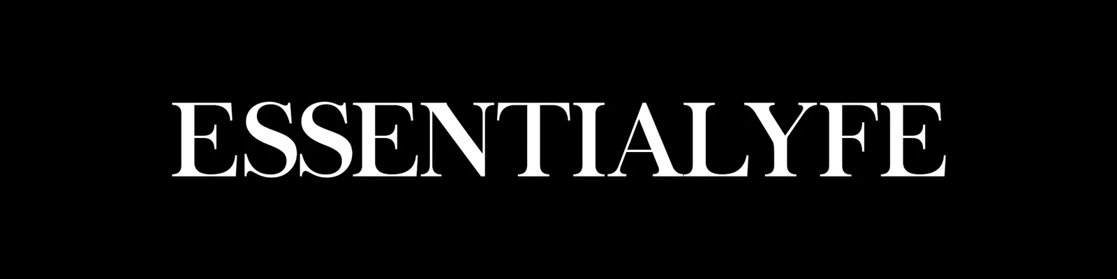 EssentiaLyfe luxury villa rentals and private events wordmark logo