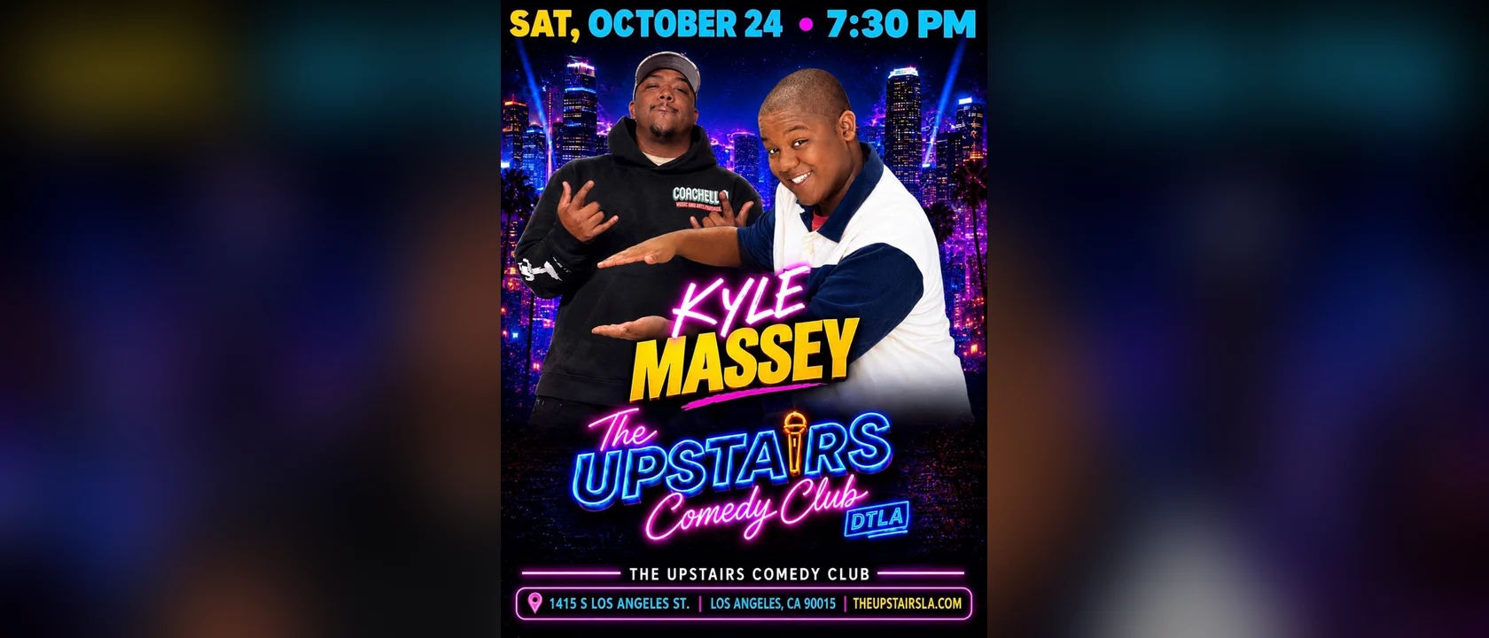 Kyle Massey Live at The Upstairs Comedy Club