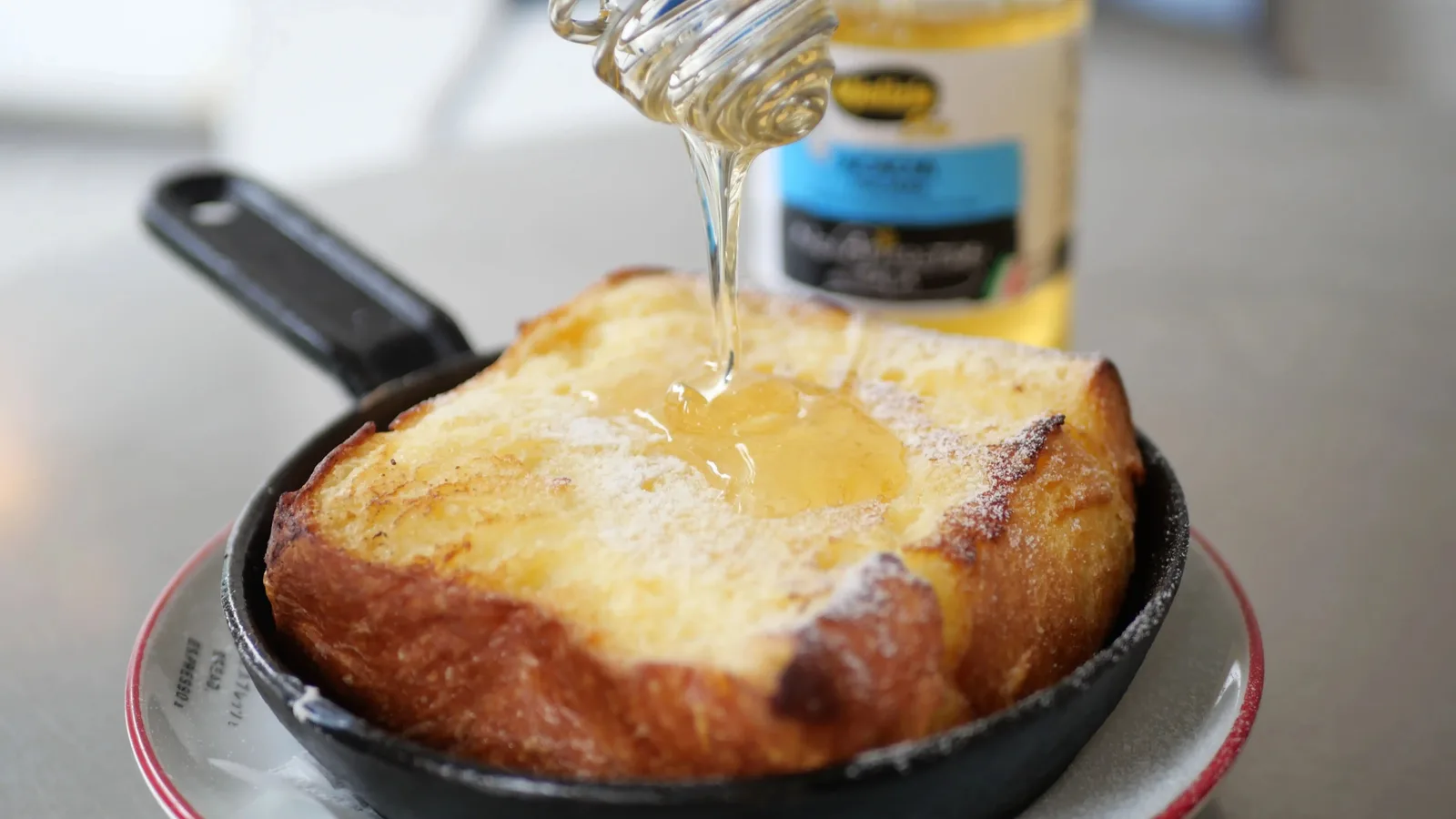 French toast made with the signature Mou bread at Bread, Espresso and