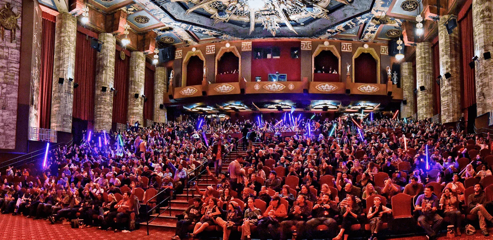 The historic TCL Chinese Theatre on Hollywood Boulevard in Los Angeles.