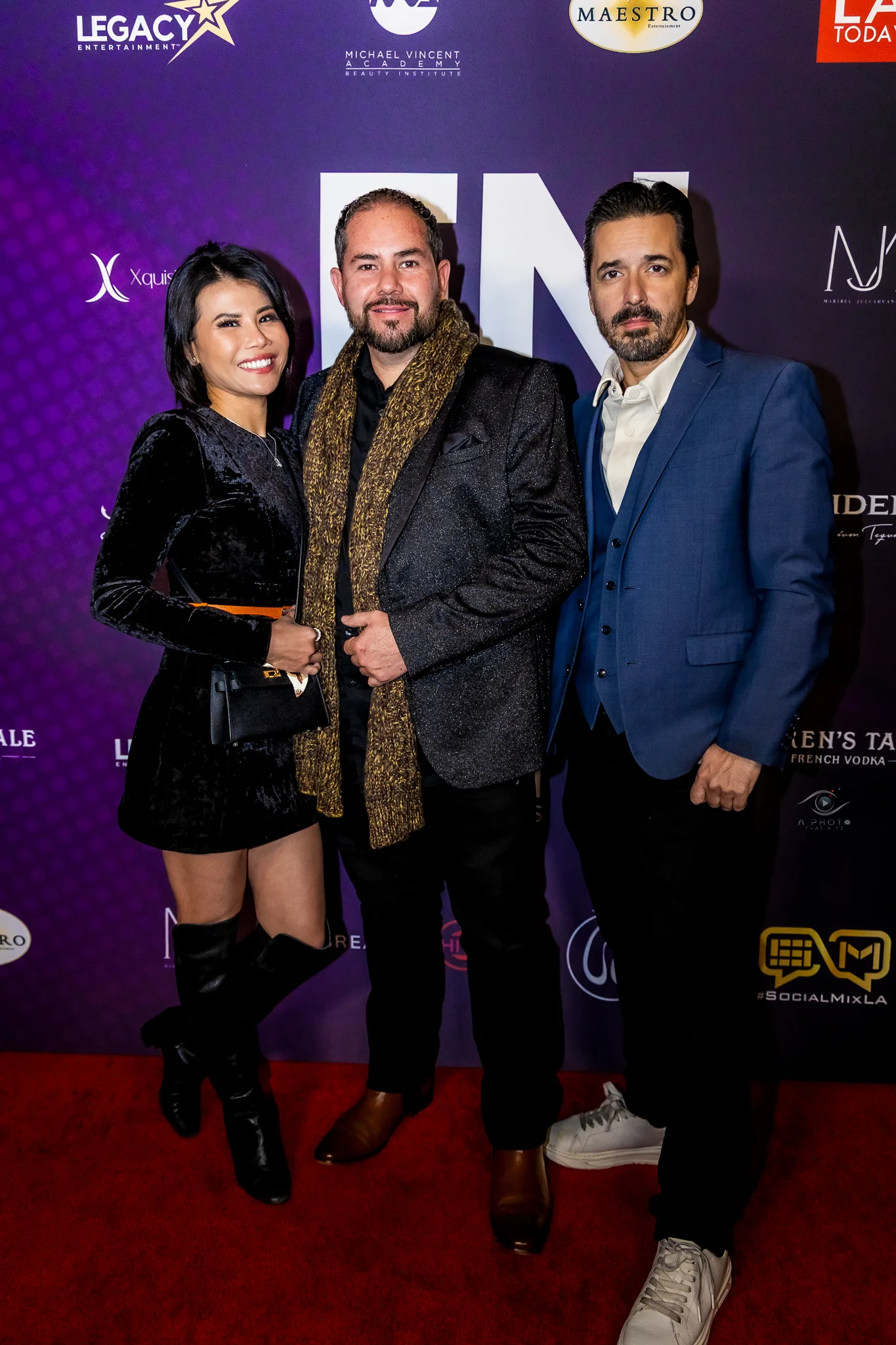 Brad on red carpet