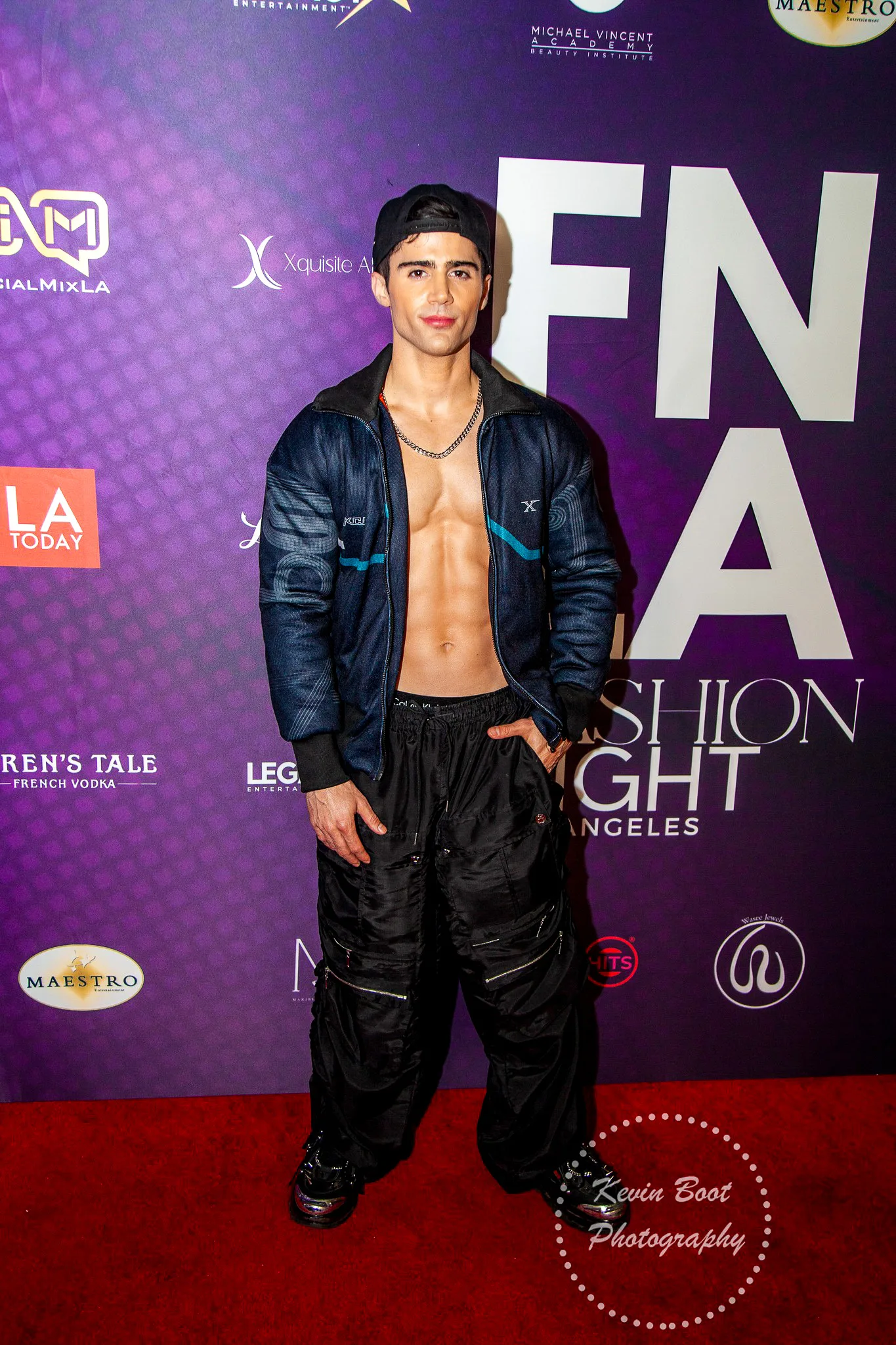 Emmy actor Max on the red carpet