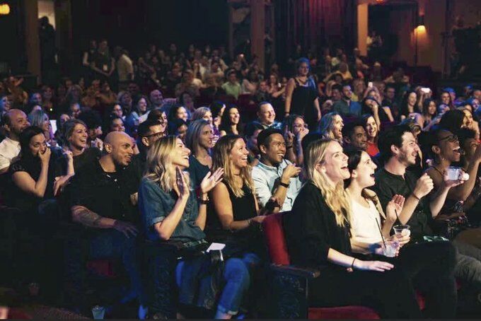 Studio audience at an LA TV taping