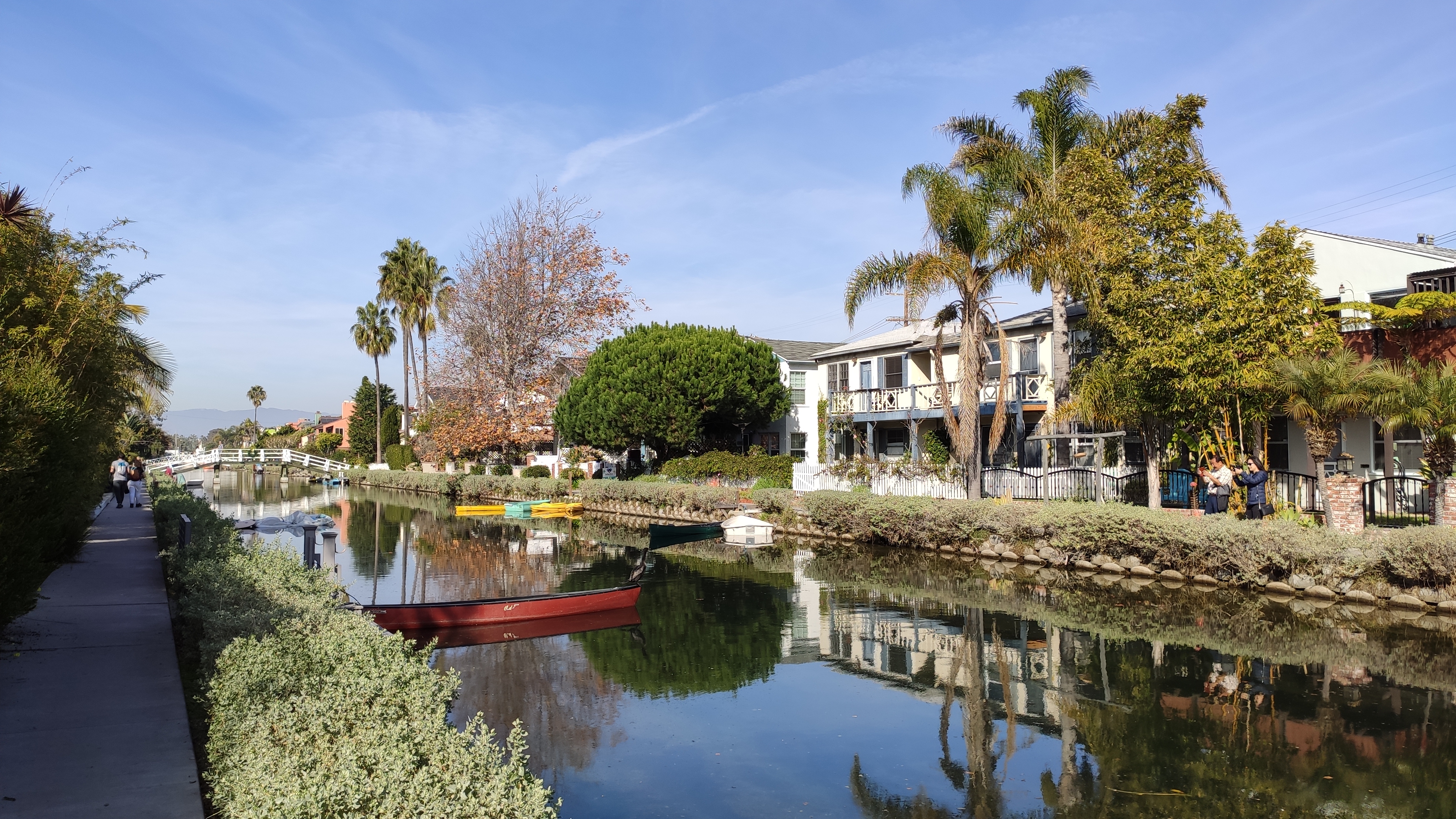 Venice Canals footbridges and waterways