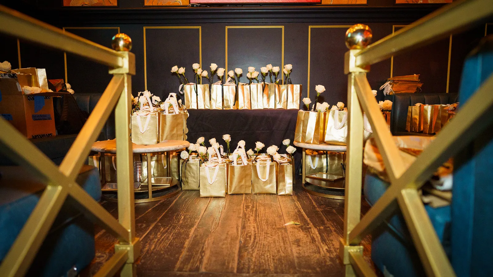 Golden Gifting Suite at LA Today's Golden Globes Pre-Party at Warwick in Hollywood.