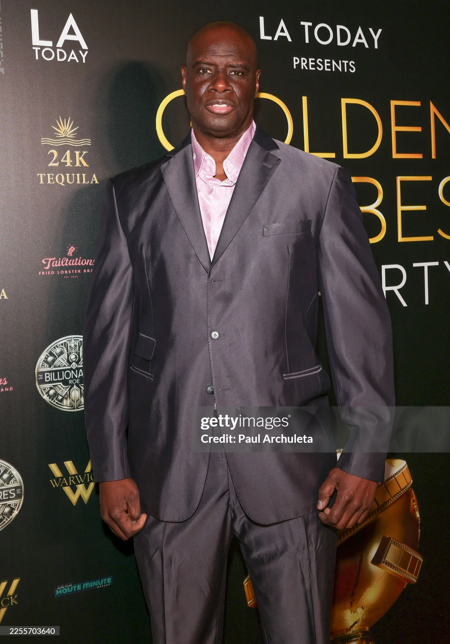 Isaac C. Singleton Jr. on the Golden Globes Pre-Party VIP red carpet