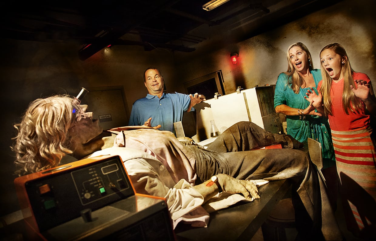 Visitors face the undead at Outbreak - Dread the Undead in Hollywood