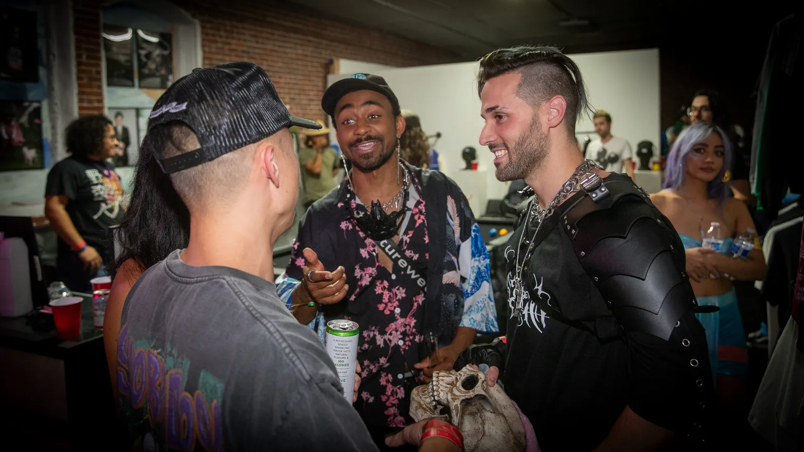 Slowsie and Lektrique talk at the LA Comic Con After Party