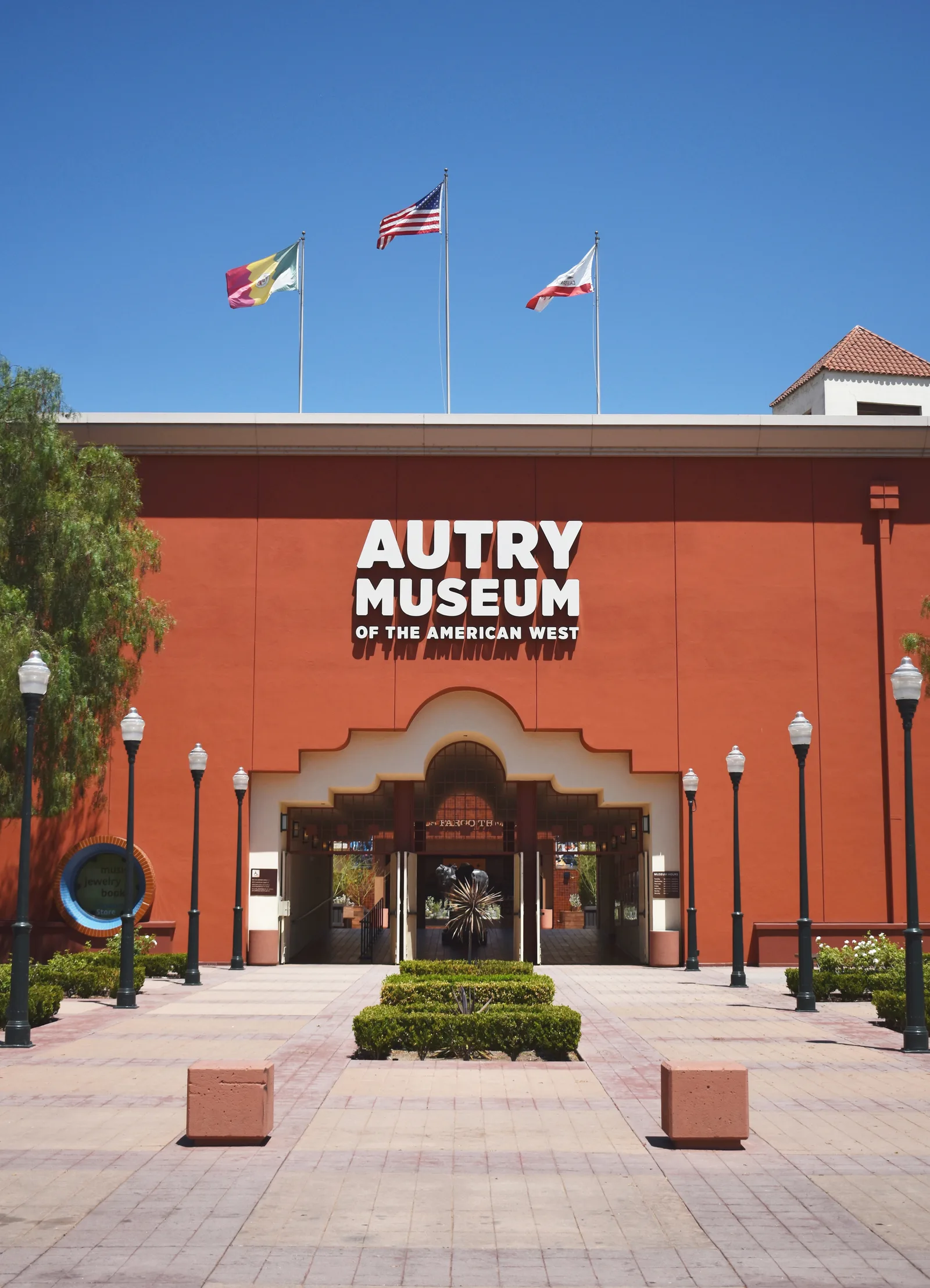 Exterior of the Autry Museum of the American West in Griffith Park, Los Angeles