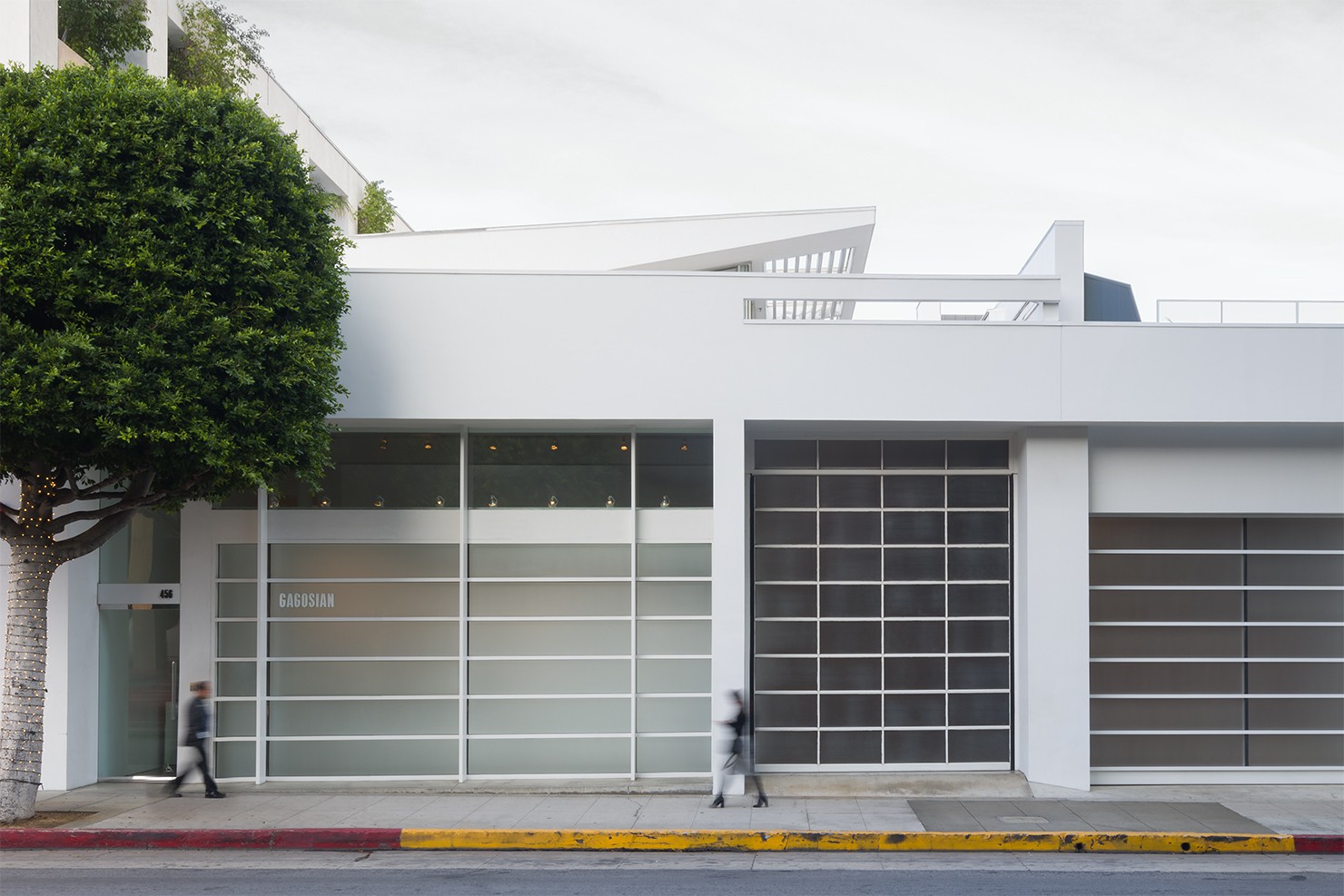 The Gagosian gallery on North Camden Drive in Beverly Hills