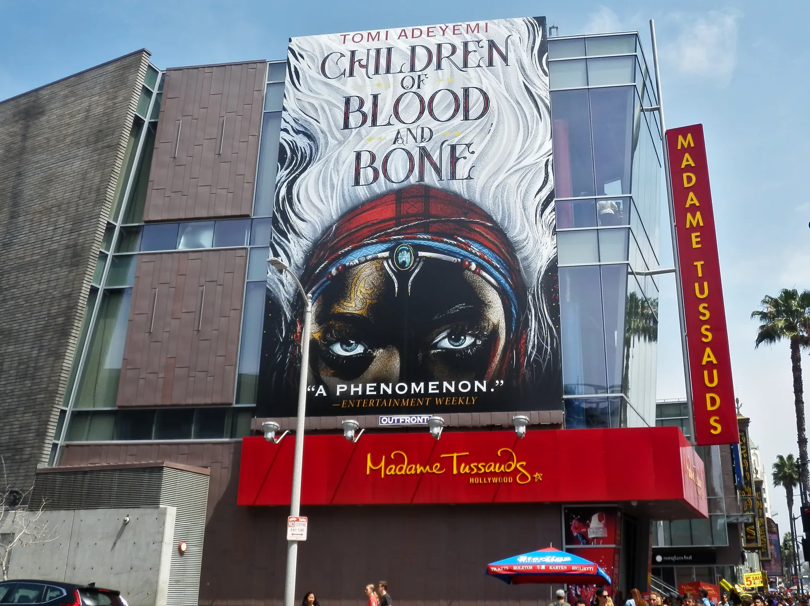 Facade of Madame Tussauds Hollywood on Hollywood Boulevard