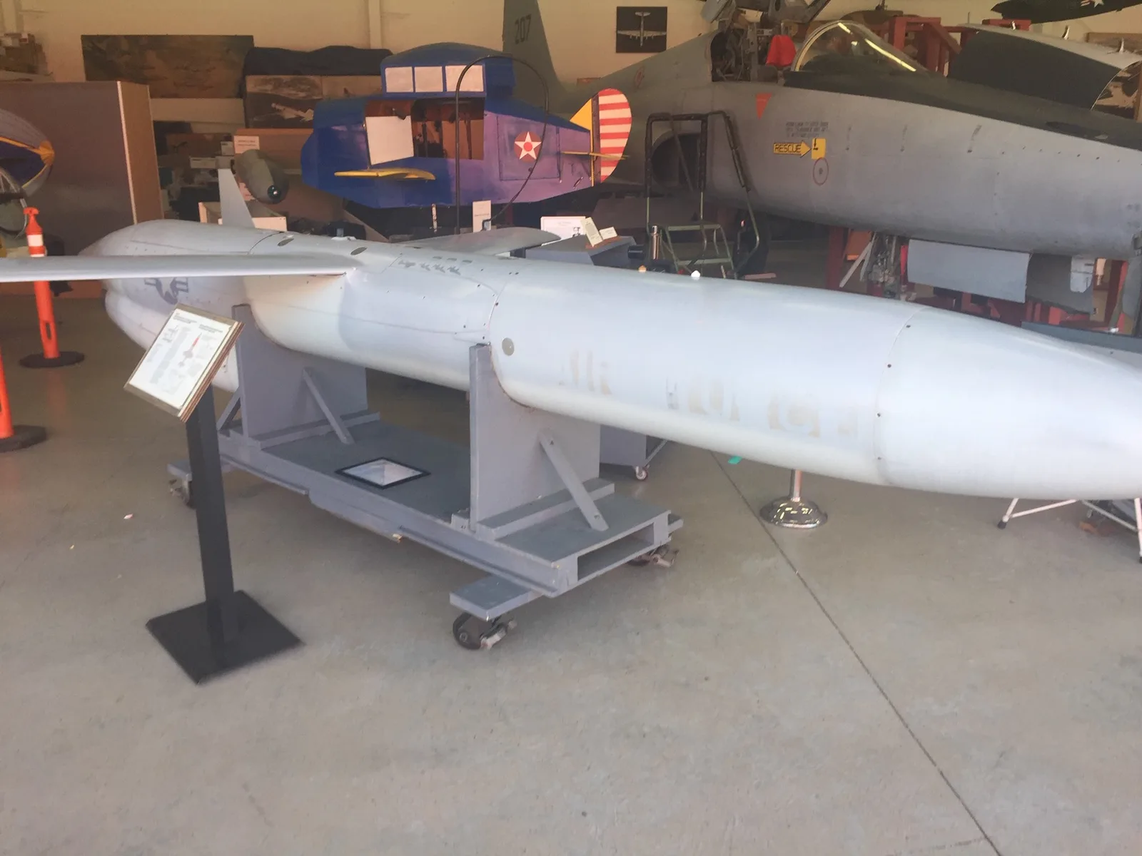 Northrop NV-144 aircraft at the Western Museum of Flight in Torrance