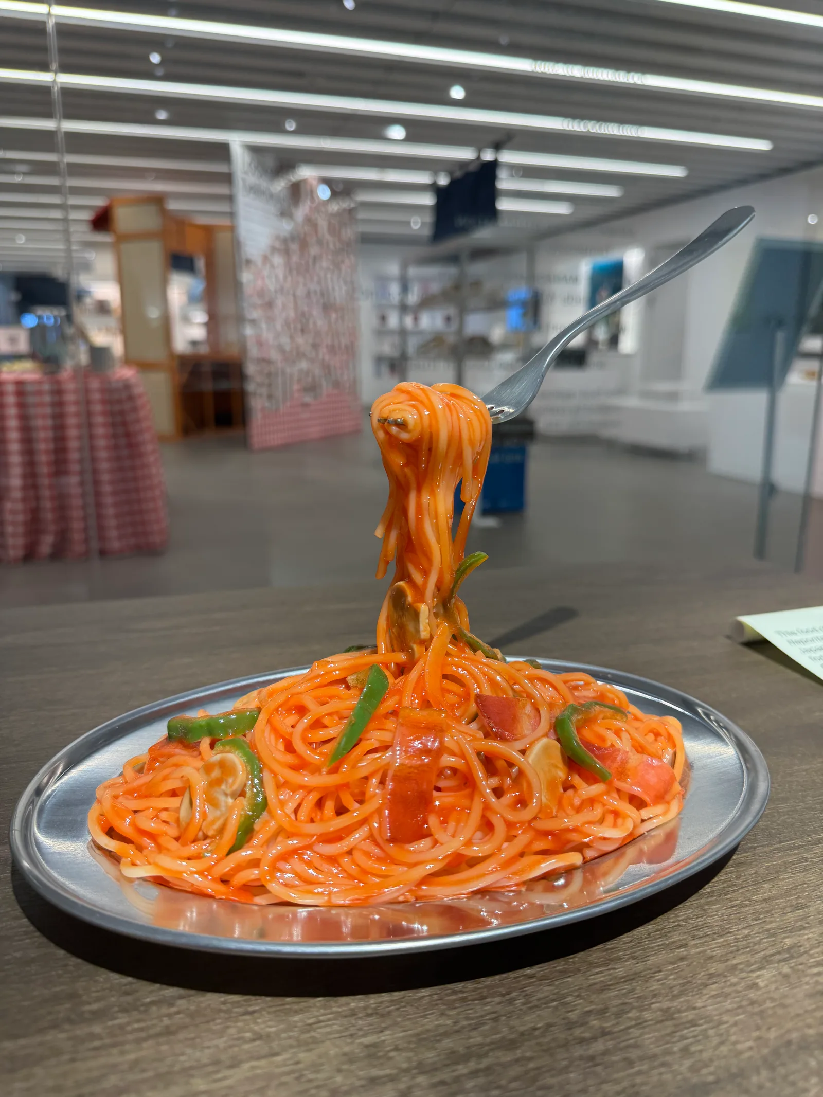 food replica design from workshop