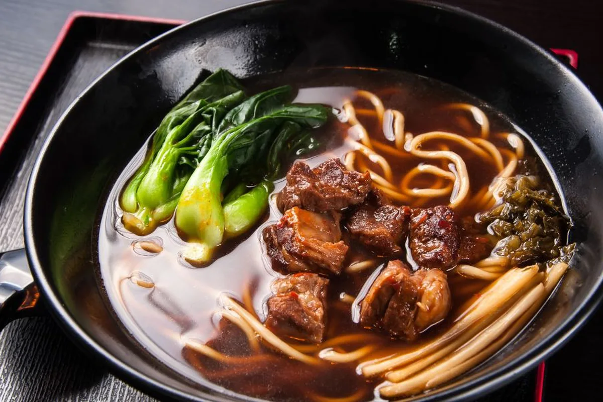 Braised beef noodle soup at Good Alley Reserve, Arcadia