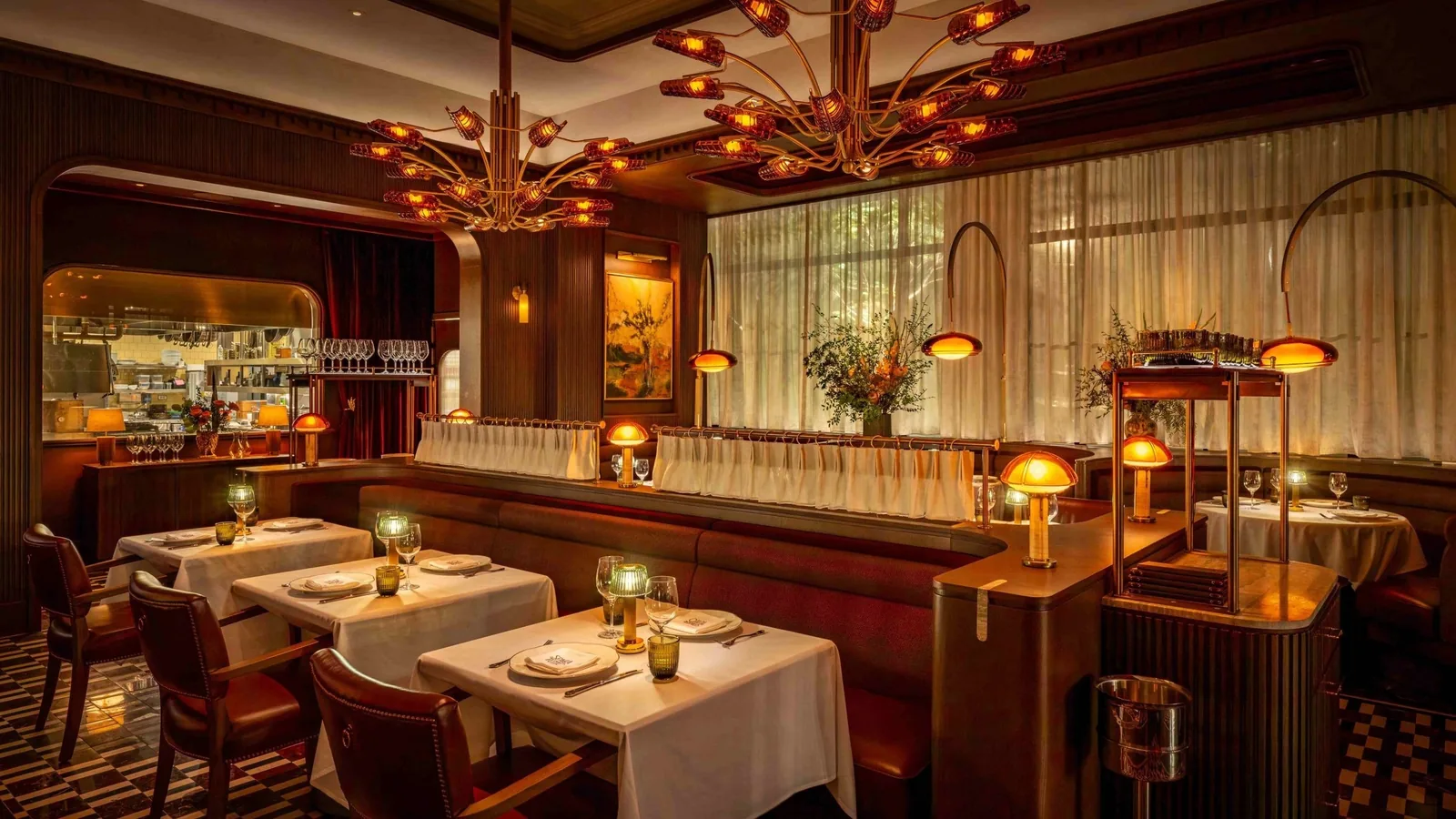 The dining room at Spacca Tutto in Palisades Village, opened October 15, 2026