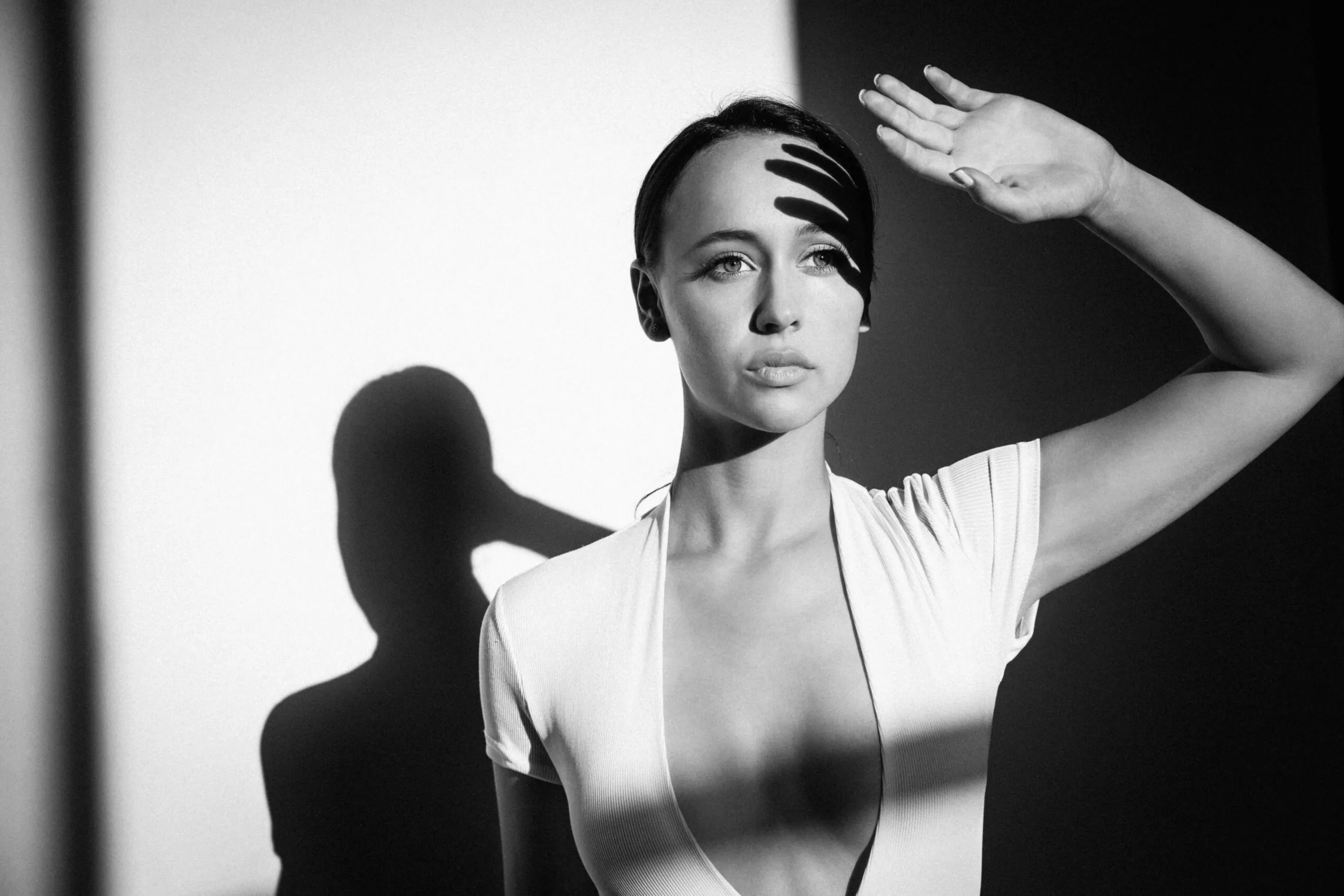 Athenna Crosby in modeling campaign for luxury brand.
