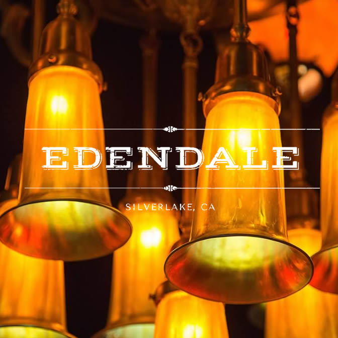 The Edendale Restaurant and Bar, a former firehouse in Silver Lake, Los Angeles.
