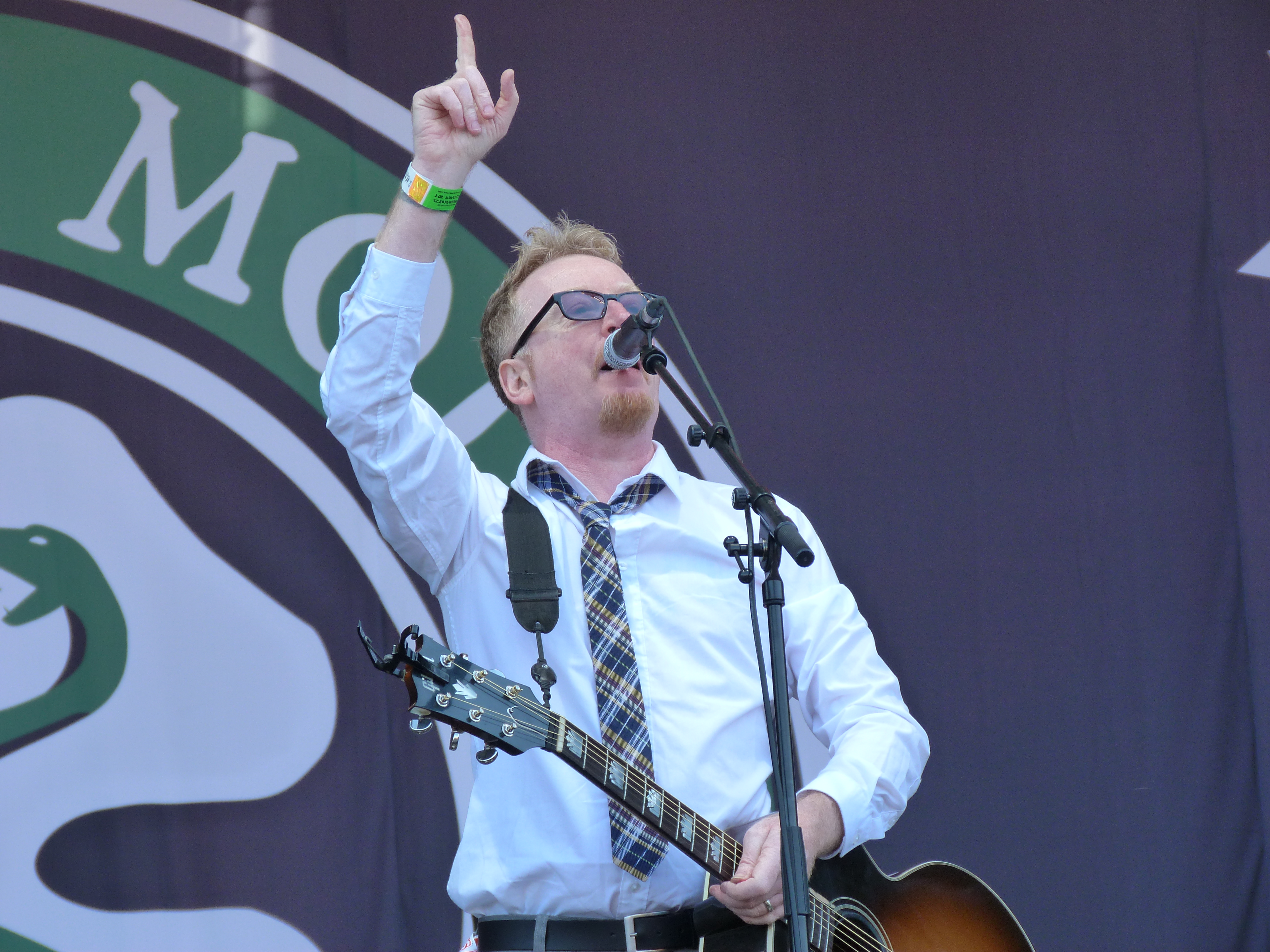Flogging Molly performing live