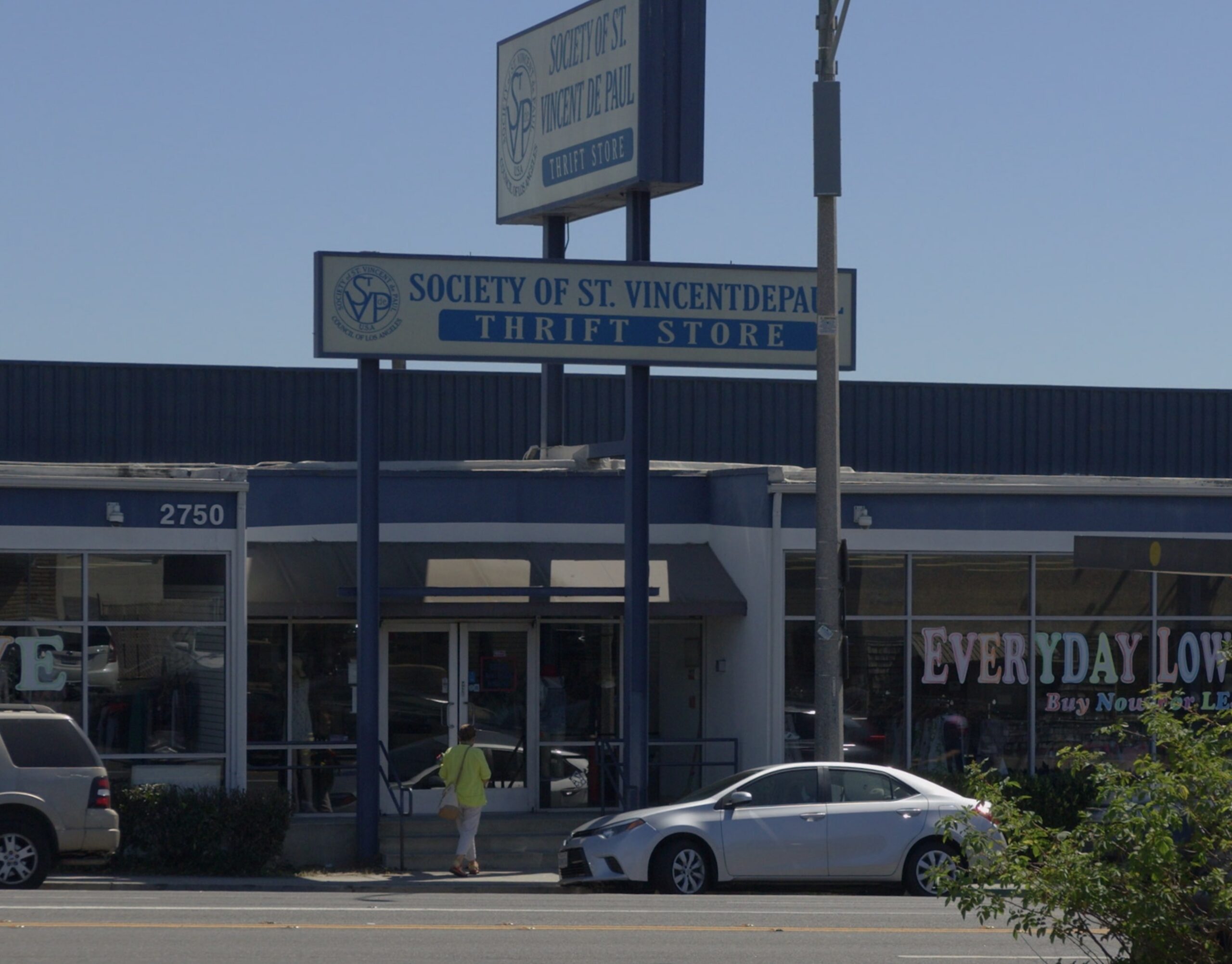 The Society of St. Vincent de Paul thrift store in LA