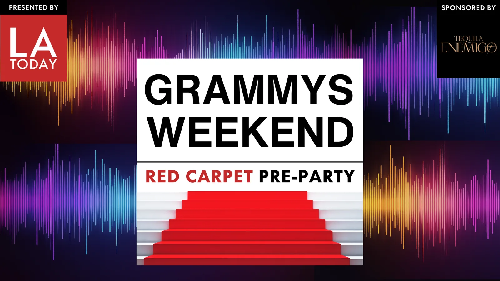 LA Today's Golden Globes Pre-Party red-carpet photography album cover