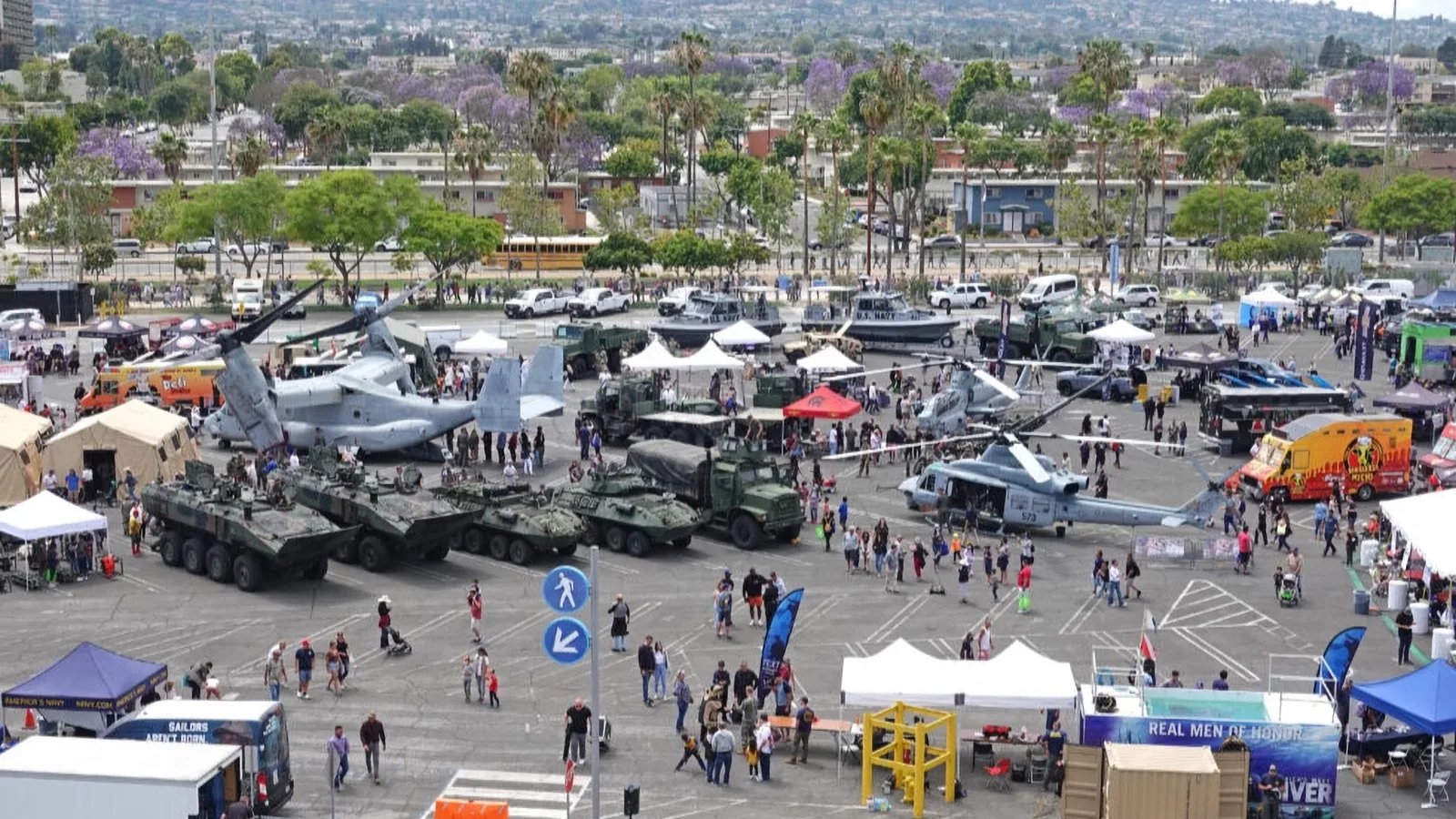 A free, multi-day Memorial Day celebration at the LA Waterfront in San Pedro, featuring active-duty ship tours, military demonstrations and exhibits  (250 S. Harbor Blvd. Los Angeles (San Pedro), CA 90731)