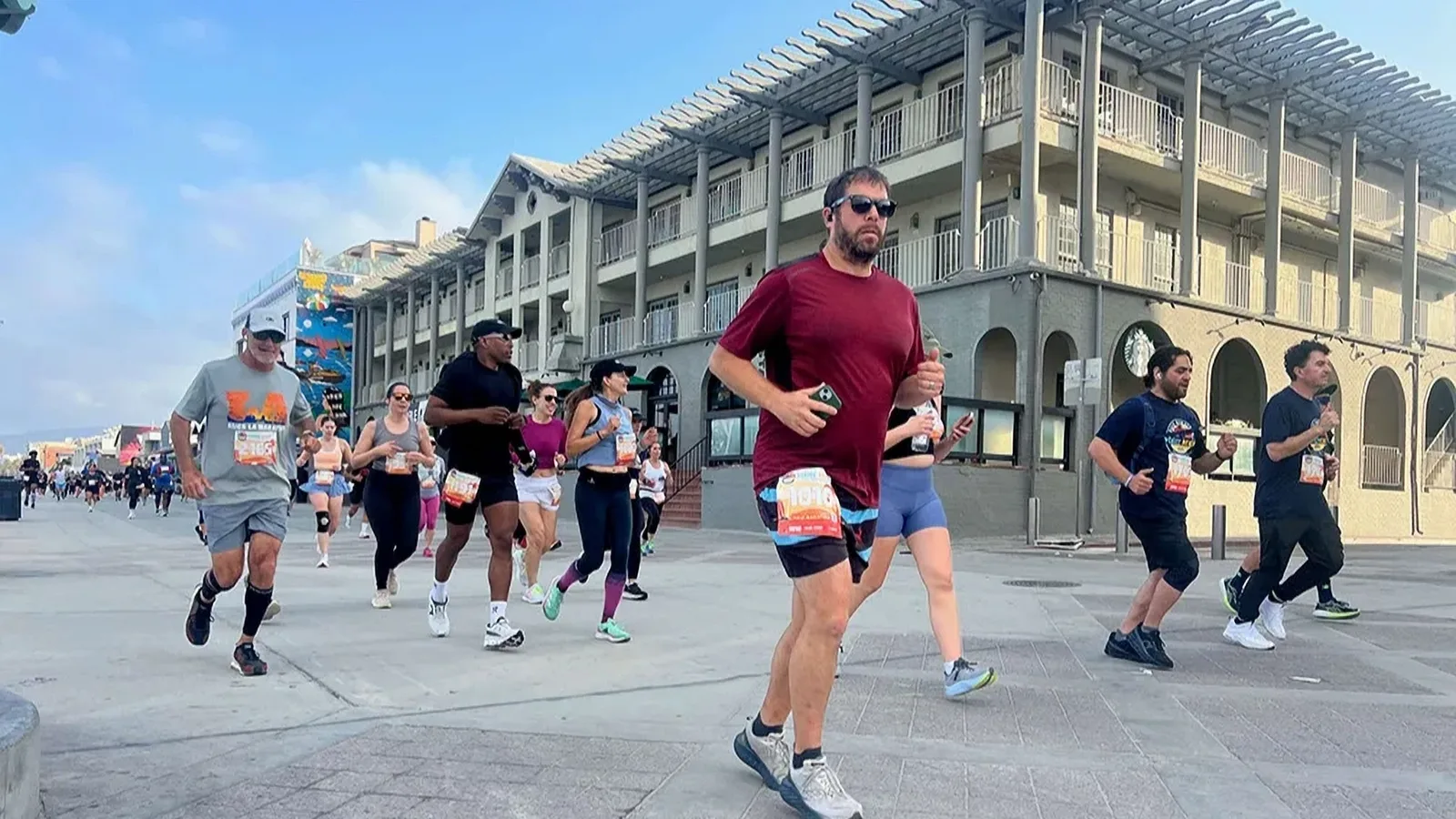 A scenic coastal running event in Los Angeles that takes participants through iconic Venice Beach landmarks (1127 Garfield Ave, Venice, CA 90291)