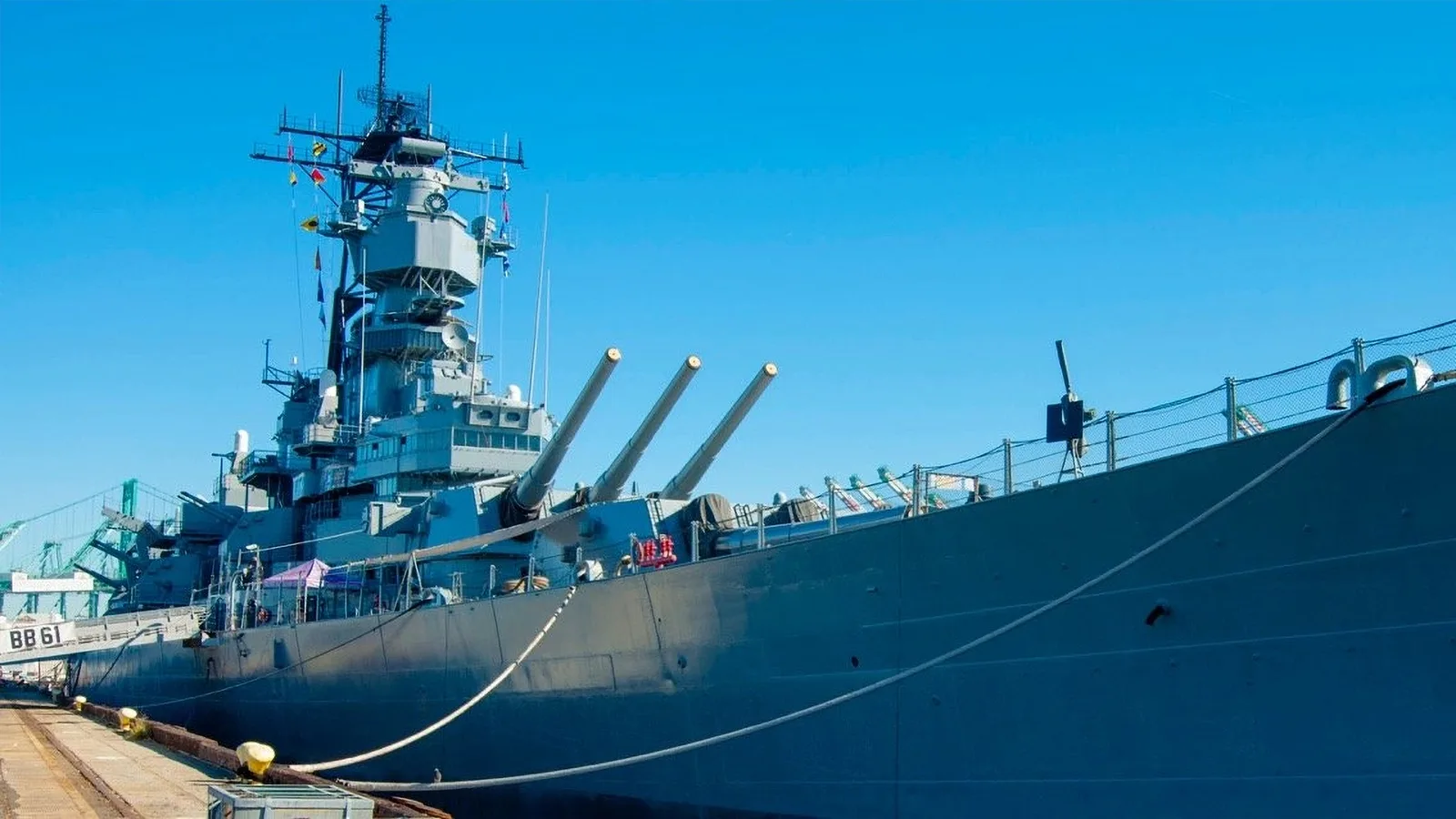 A patriotic waterfront observance aboard the historic Battleship USS Iowa at (250 South Harbor Blvd, San Pedro, CA, 90731) 