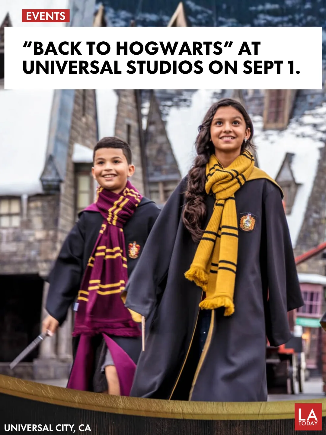Wizarding World of Harry Potter wands at Universal Studios Hollywood for Back to Hogwarts season