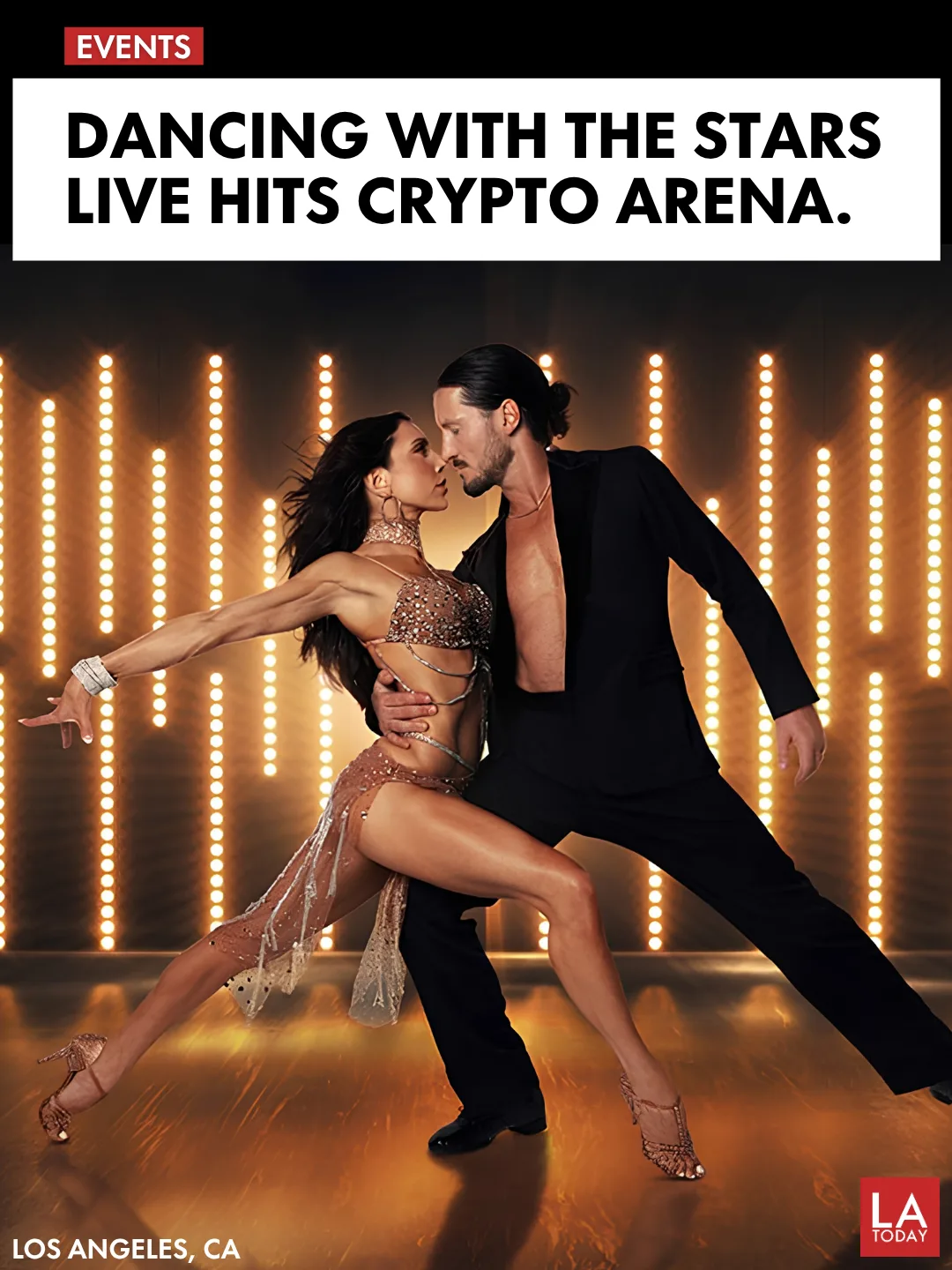 LA Today cover for Dancing with the Stars: Live! at Crypto.com Arena